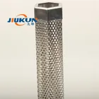 Stainless steel smoking pipe filter tube Hexagon pellet smoker tube