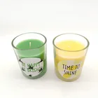 New Arrival Wax Scented Candle Beautiful Glass Scented Candle