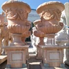 Fine Workmanship stone flower pot marble vase statue pedestal