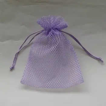 little mesh drawstring bags