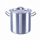 Induction cookware set cheap mini small nonstick ss 304 milk 40 liter 20 liter 30 liter stainless steel stock pot