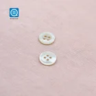 SK 18L/4 holes white M.O.P. fancy bulk shirt shell button