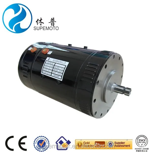 DC Motor 10kw 96v used for sightseeing bus or forktruck carrier bus