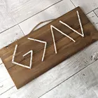 God Is Greater Than The Highs and Lows String Art
