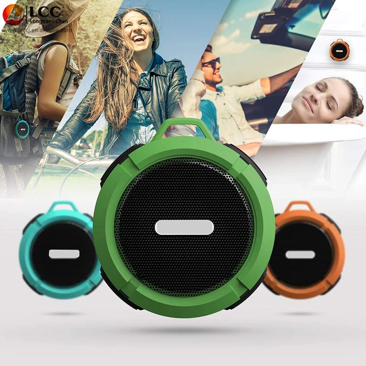 New C6 bluetooths speaker portable waterproof wireless mini speaker with suction cup - ANKUX.COM