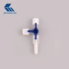 Medical grade nutrient solution three-way luer valve