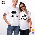 Valentine gift lovers clothes short sleeve crew neck wholesale fashion design couple t shirts