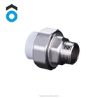 high quality PP-R pipe fittings ppr copper fitting names male thread union coupling and connector