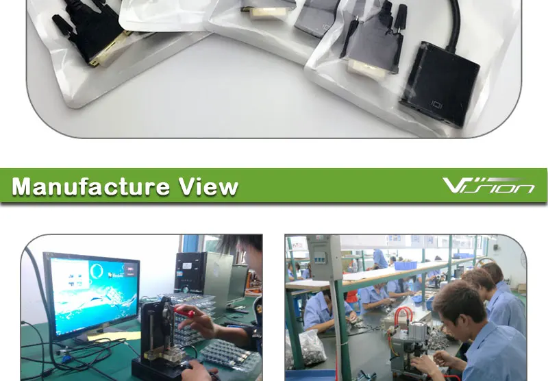 1080P DVI-D to VGA Adapter Cable 24+1 Pin DVI Male to 15 Pin VGA Female - ANKUX.COM
