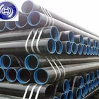 ERW schedule 40 black carbon steel pipe used for oil and gas pipeline