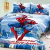 (Hot selling item) Spider-man cotton bedding set cartoon bedding set, Super hero Spider-man design bedding set