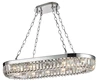 Modern Chandelier Luxury Chrome indoor lighting Crystal Pendant Light