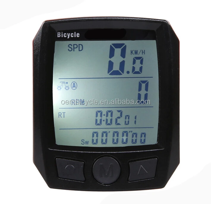 waterproof backlight cycling computer