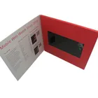 2017 Factory customized newest invitation video brochure/ lcd video greeting card
