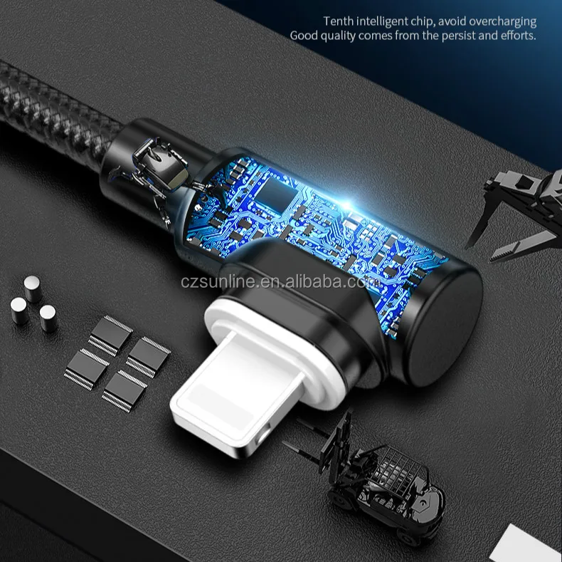 SUNLINE 2019 Charging & Data Transmission charger usb magnetic charging cable for 8 pin - ANKUX.COM