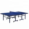 Single folding mobile adult pong tennis table