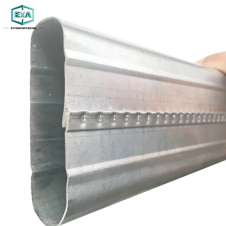 China Factory Post Tension flat metal material galvanized corrugated duct for Highway Bridge