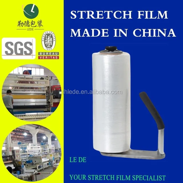 Manual Hand and Machine Cling/Shrink/Wrapping LLDPE/Plastic Stretch Film