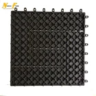 Wpc Decking Flooring Wpc Decking 300x300x20mm Interlocking Coffee Color Diy Garden Wpc Decking Flooring