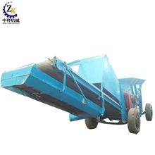 Small portable limestone jaw aggregate mobile stone crushing plant