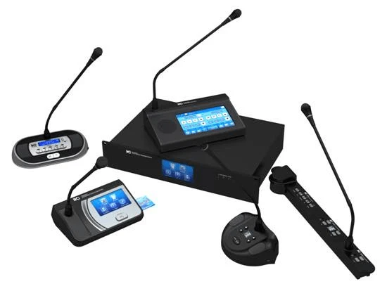 Professional voting discussion digital audio conference system for conference project