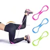 Resistance Bands,Workout Bands Resistance with Foot Loops for Jump Stretch -Brazilian Butt Lift Band For Women or Yoga Gym Train