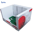 Pop Up 3D Cardboard Counter Display Stand, Paper Display, PDQ Box for Bottles