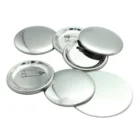 China 58mm blank button badge wholesale pin button badge materials