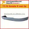 car rear diffuser lip Sonata 8 rear bumper diffuser for 2011-2012 Hyundai Sonata 8 PU rear bumper lip