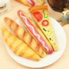 E2 Korean Creative Food Cute Ballpoint Pen Croissant Pizza Bread Ballpen Funny Thing Stationery Store School Kawai Item