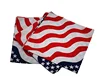 Cheap 100% Cotton Double-Sided USA Flag Scarf Head Wrap USA Flag Bandanas No Minimum
