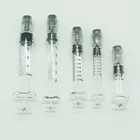 CBD oil prefilled glass luer lock syringe 1ml 2.25ml 3ml 5ml
