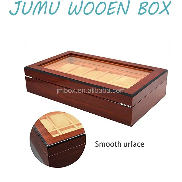 custom high-end gift box wooden watch packing box
