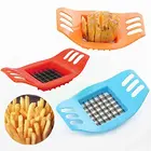 Potato Slicer Cutter Stainless Steel French Fry Chopper Chips Making Tool Fries Cutter Potato Manual Vegetable Slicer