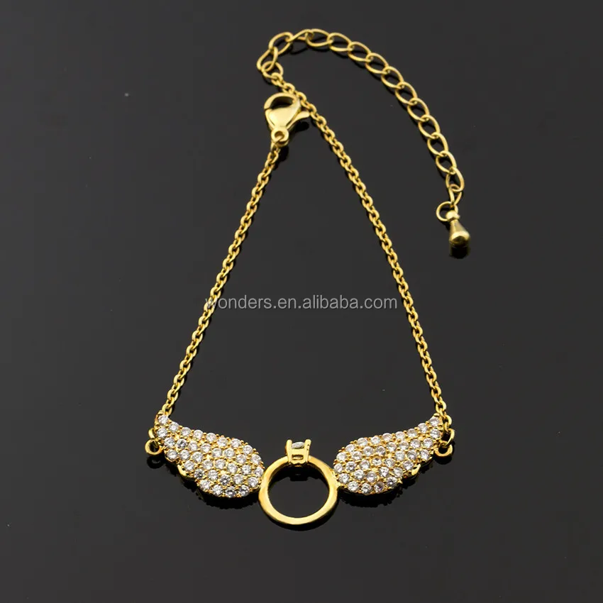 zirconia setting wing ring bridesmaid wholesale bracelets for