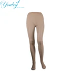 Compression Hosiery Footless Tight Black Pantyhose