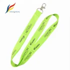 Cheap Stock Polyester Custom Logo Office Id Card Holder Lanyard