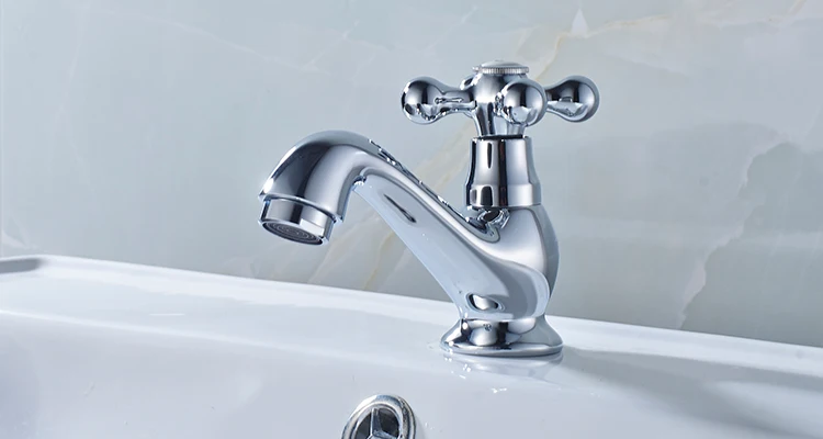 Wholesale Single Handle Wash Basin Faucet Taps Bathroom