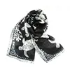 China Design Popular Women Style Lady Printing Silk Scarf