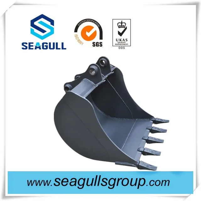 Hot sale EX135 mini excavator clamshell bucket for wholesale