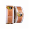 Custom high quality adhesive Plastic Paper Vinyl PP PE PET BOPP cosmetic bottle jar label sticker print for packaging