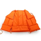 Life Vest Design Wholesale Water Safety Products Orange Light Work Vest Life Jacket