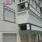 Motorized Interior Aluminum Roller Shutter roll up Windows