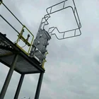 Hot Galvanized 4 Steps Aluminum or Steel Portable Folding Stairs