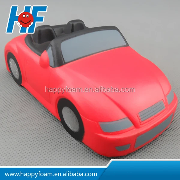 promotional cheap gifts pu anti stress car