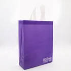 Handled Bag Handles Shopping Bag Customised Recycled Shopping Handled Non Woven Bag With Printing Logo For Advertising