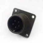 Circular electric plug waterproof male female connectors