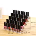 5 Layers Acrylic Nail Polish Display Floor Stand for Opi Cosmetic