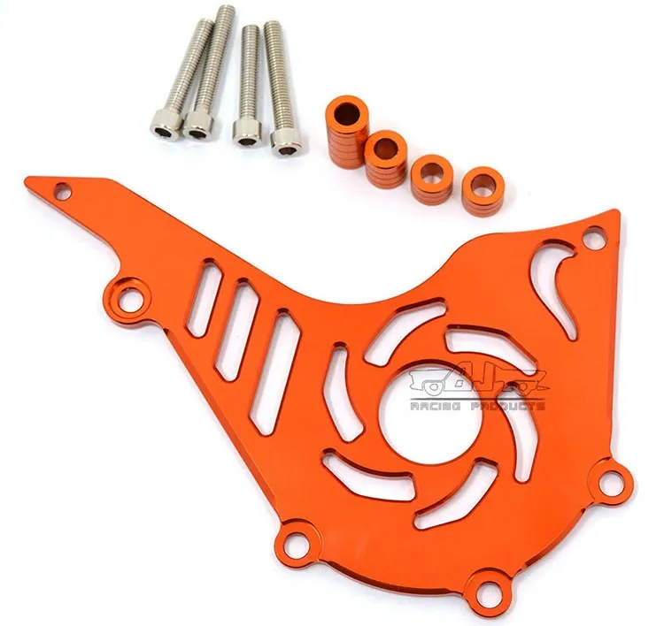 BJ-FSC-KT002 CNC Aluminum 6061 Anodized Front Guard Chain Cover for KTM DUKE 200
