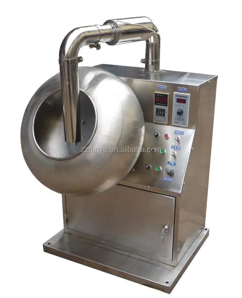 Caramelized Candied Peanut Coated Pan Nuts Coated Machine Sugar Coating  Machine